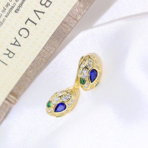 Replica Bvlgari Earrings For Women #1046599 $40.00 USD for Wholesale