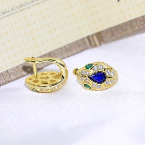 Replica Bvlgari Earrings For Women #1046599 $40.00 USD for Wholesale