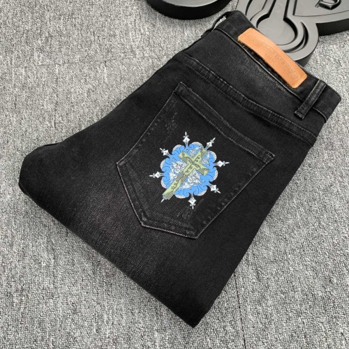 Chrome Hearts Jeans For Men #1046668 $72.00 USD, Wholesale Replica Chrome Hearts Jeans