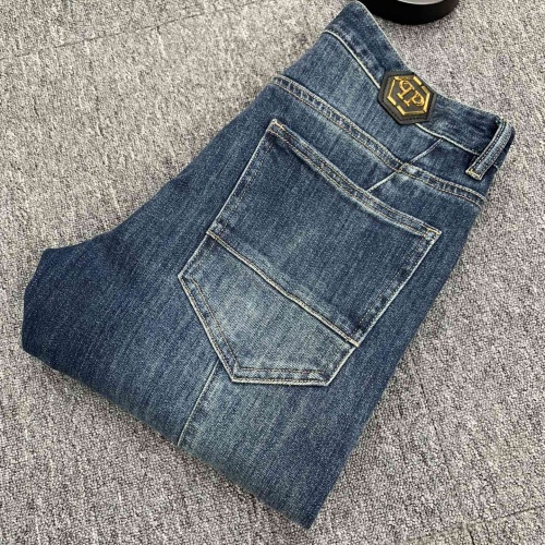 Philipp Plein PP Jeans For Men #1046672 $72.00 USD, Wholesale Replica Philipp Plein PP Jeans