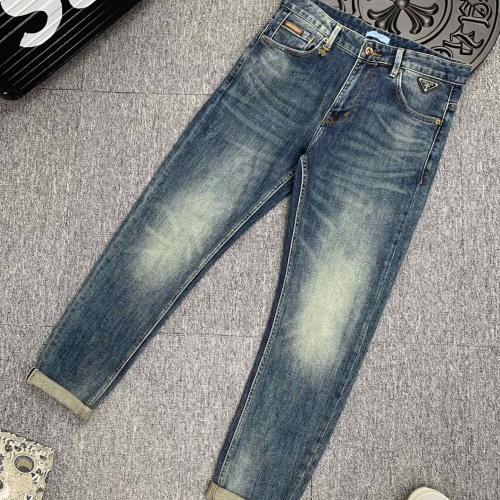 Replica Prada Jeans For Men #1046673 $72.00 USD for Wholesale