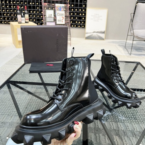 Replica Valentino Boots For Men #1046682 $160.00 USD for Wholesale