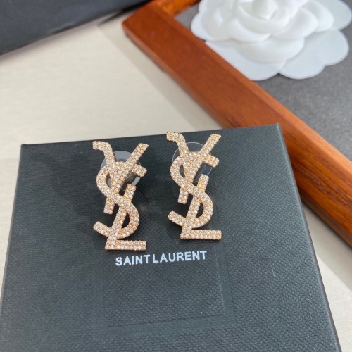 Yves Saint Laurent YSL Earrings For Women #1046951 $32.00 USD, Wholesale Replica Yves Saint Laurent YSL Earrings