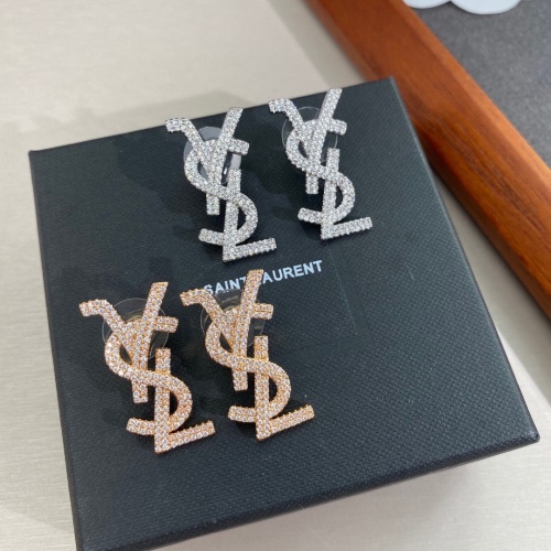 Replica Yves Saint Laurent YSL Earrings For Women #1046951 $32.00 USD for Wholesale