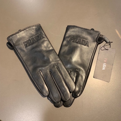 Replica Prada Gloves For Women #1046992 $45.00 USD for Wholesale