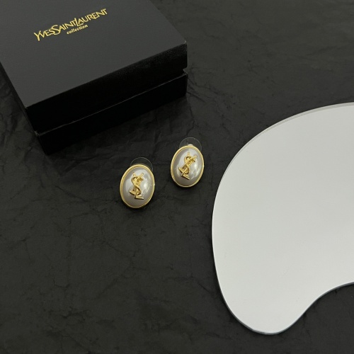 Replica Yves Saint Laurent YSL Earrings For Women #1047004 $25.00 USD for Wholesale
