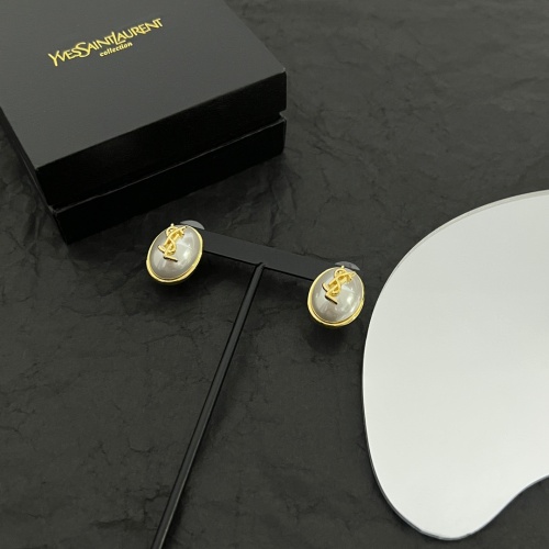 Replica Yves Saint Laurent YSL Earrings For Women #1047004 $25.00 USD for Wholesale