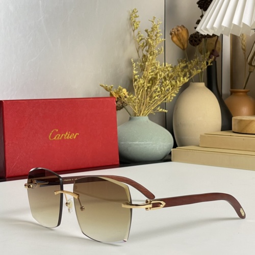 Cartier AAA Quality Sunglassess #1047462