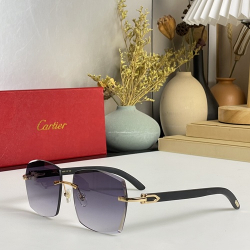 Cartier AAA Quality Sunglassess #1047465 $56.00 USD, Wholesale Replica Cartier AAA Quality Sunglassess