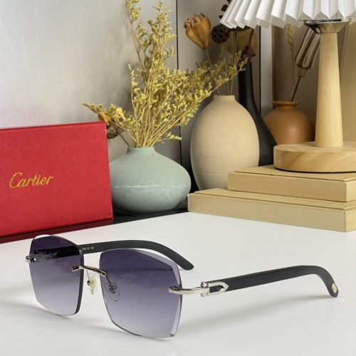 Cartier AAA Quality Sunglassess #1047466 $56.00 USD, Wholesale Replica Cartier AAA Quality Sunglassess
