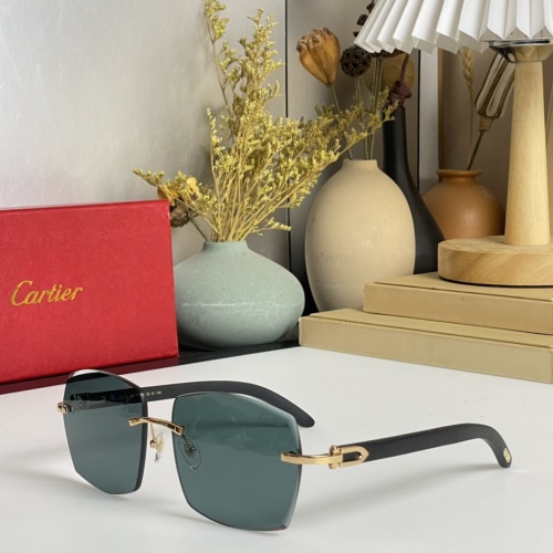 Cartier AAA Quality Sunglassess #1047467 $56.00 USD, Wholesale Replica Cartier AAA Quality Sunglassess