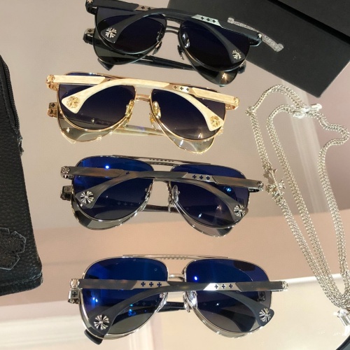 Replica Chrome Hearts AAA Quality Sunglasses #1047495 $68.00 USD for Wholesale