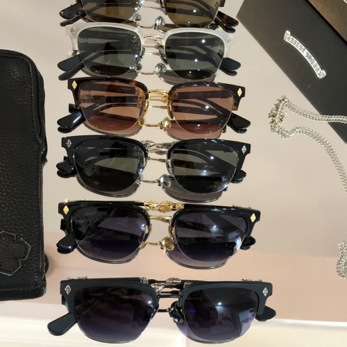 Replica Chrome Hearts AAA Quality Sunglasses #1047501 $72.00 USD for Wholesale