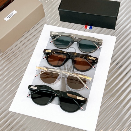 Replica Thom Browne AAA Quality Sunglasses #1047730 $60.00 USD for Wholesale