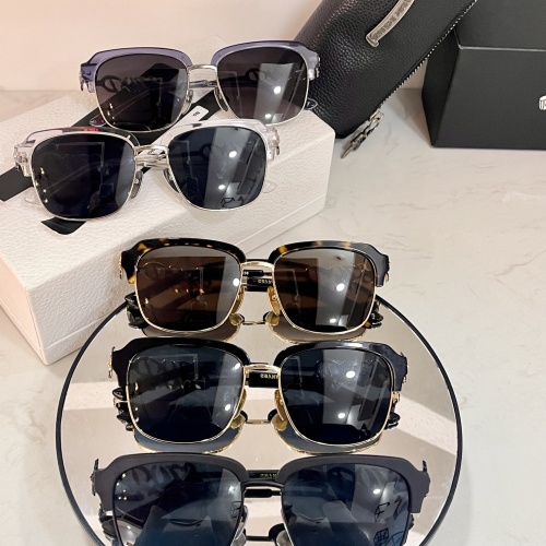Replica Chrome Hearts AAA Quality Sunglasses #1047766 $68.00 USD for Wholesale