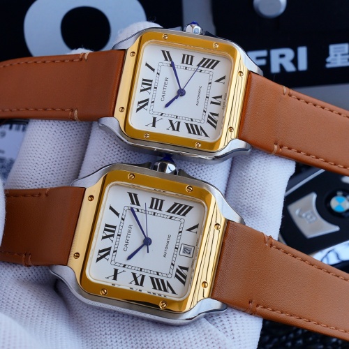 Replica Cartier AAA Quality Watches For Unisex #1047836 $257.85 USD for Wholesale