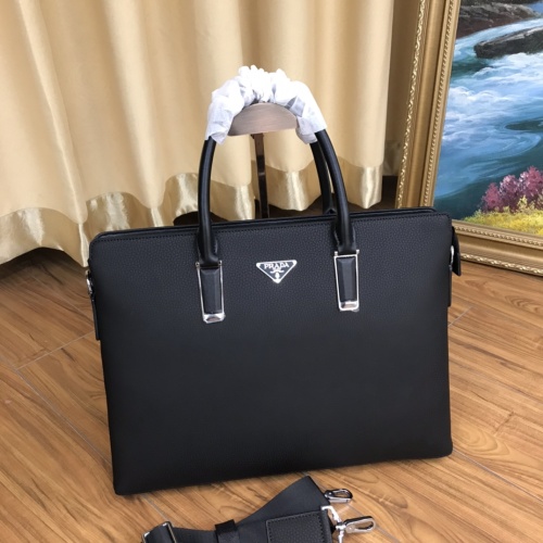 Prada AAA Man Handbags #1047959 $130.00 USD, Wholesale Replica Prada AAA Man Handbags
