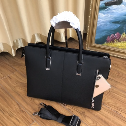 Replica Prada AAA Man Handbags #1047959 $130.00 USD for Wholesale