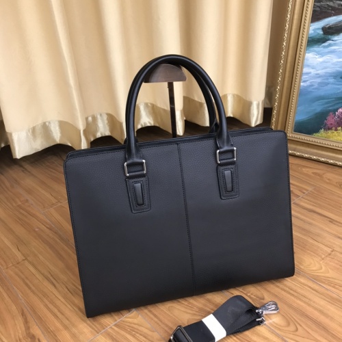 Replica Prada AAA Man Handbags #1047960 $130.00 USD for Wholesale