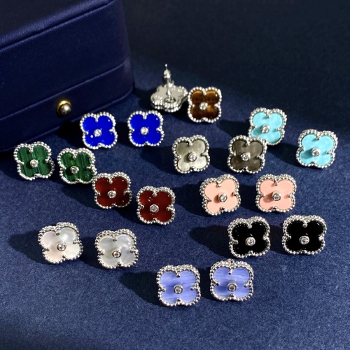 Replica Van Cleef & Arpels Earrings For Women #1048011 $27.00 USD for Wholesale