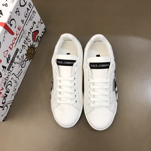 Replica Dolce & Gabbana D&G Casual Shoes For Men #1048348 $82.00 USD for Wholesale