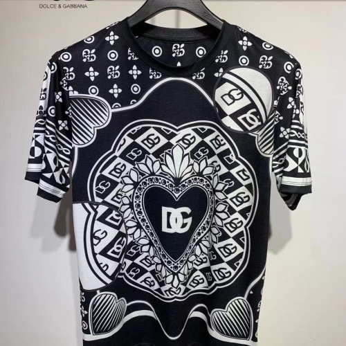 Dolce & Gabbana D&G T-Shirts Short Sleeved For Men #1048400