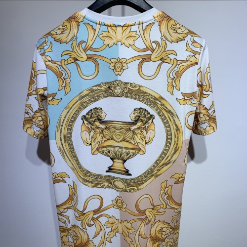 Replica Versace T-Shirts Short Sleeved For Men #1048406 $40.00 USD for Wholesale