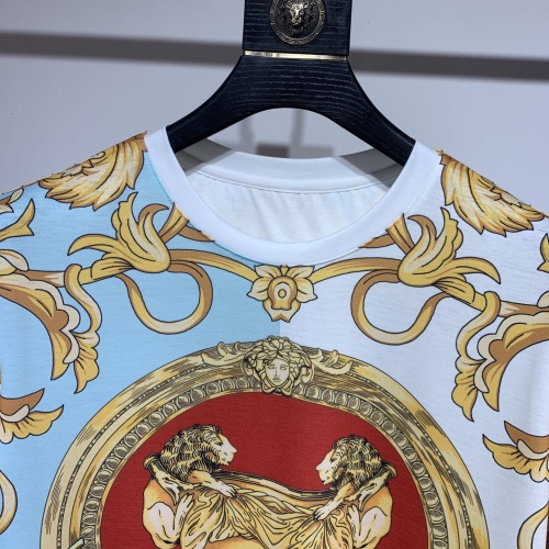 Replica Versace T-Shirts Short Sleeved For Men #1048406 $40.00 USD for Wholesale