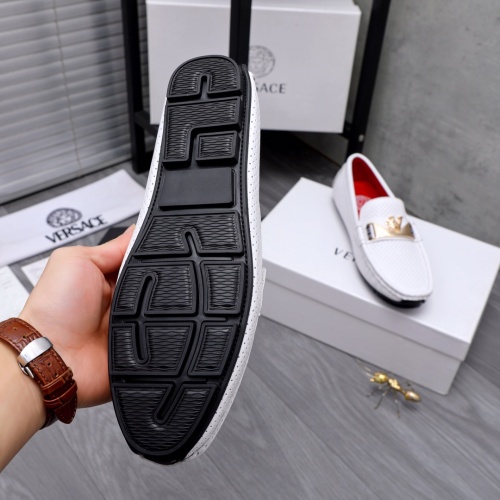 Replica Versace Leather Shoes For Men #1048469 $68.00 USD for Wholesale