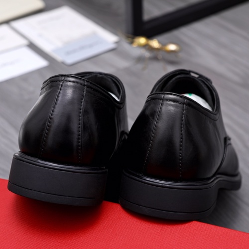 Replica Salvatore Ferragamo Leather Shoes For Men #1048594 $80.00 USD for Wholesale