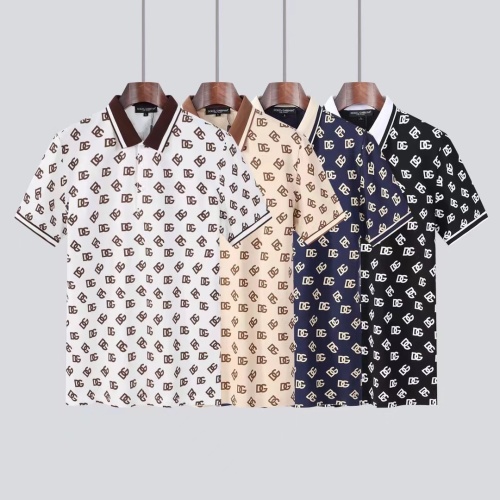 Replica Dolce & Gabbana D&G T-Shirts Short Sleeved For Men #1048696 $39.00 USD for Wholesale