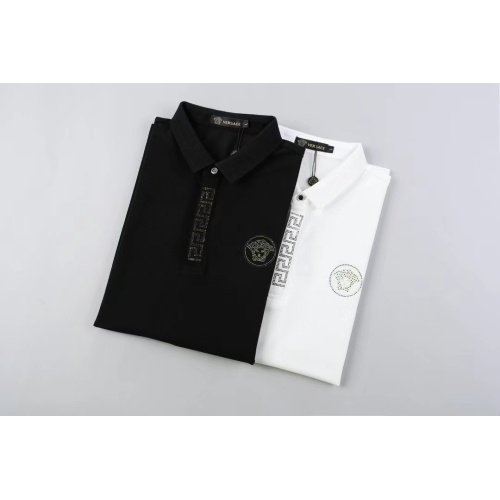 Replica Versace T-Shirts Short Sleeved For Men #1048703 $38.00 USD for Wholesale