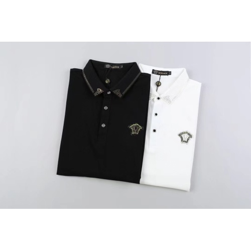 Replica Versace T-Shirts Short Sleeved For Men #1048705 $38.00 USD for Wholesale