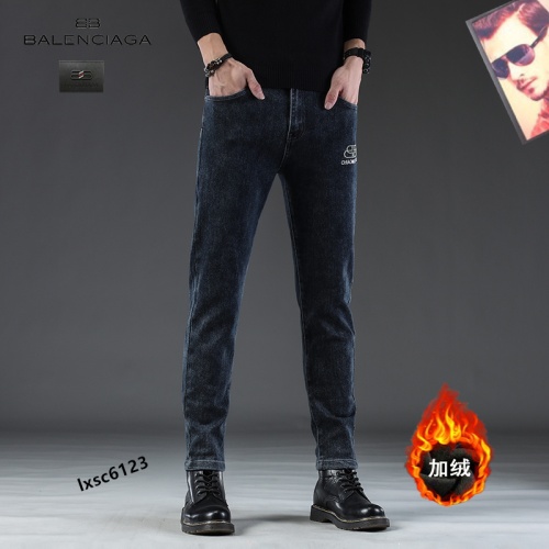 Replica Balenciaga Jeans For Men #1048763 $48.00 USD for Wholesale