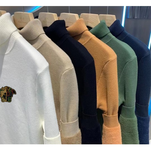 Replica Versace Sweaters Long Sleeved For Men #1048826 $48.00 USD for Wholesale