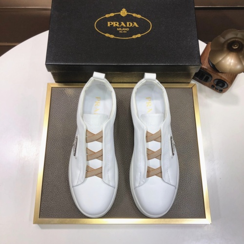 Replica Prada Casual Shoes For Men #1049119 $85.00 USD for Wholesale