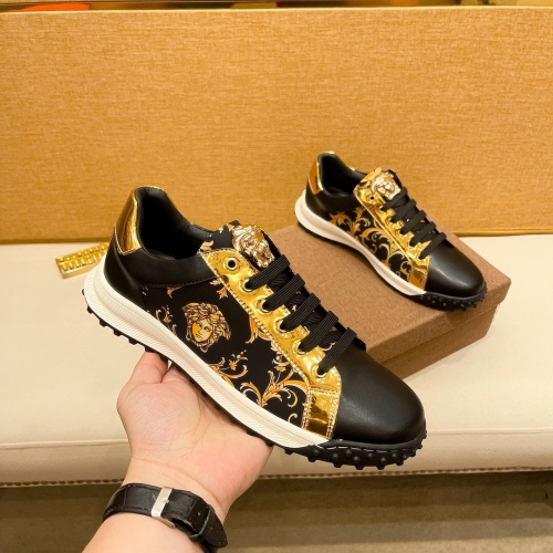 Replica Versace Casual Shoes For Men #1049326 $72.00 USD for Wholesale