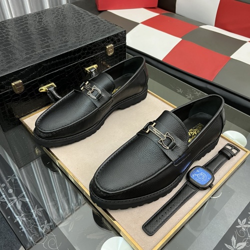 Salvatore Ferragamo Leather Shoes For Men #1049333