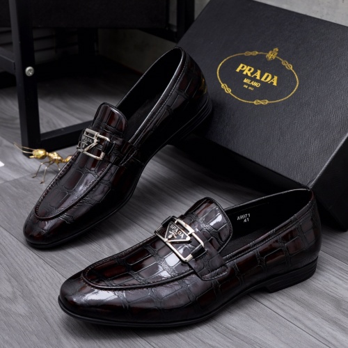 Prada Leather Shoes For Men #1049344