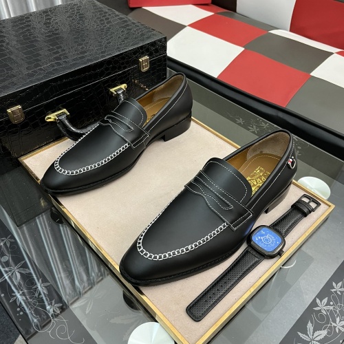 Salvatore Ferragamo Leather Shoes For Men #1049370 $85.00 USD, Wholesale Replica Salvatore Ferragamo Leather Shoes