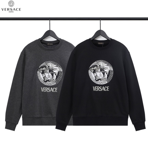 Replica Versace Hoodies Long Sleeved For Men #1049477 $45.00 USD for Wholesale