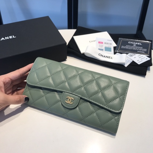 Chanel AAA Quality Wallets For Women #1049552 $98.00 USD, Wholesale Replica Chanel AAA+ Quality Wallets