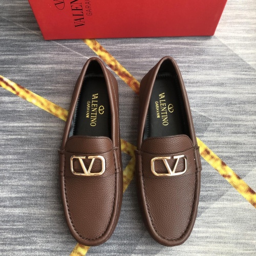 Valentino Leather Shoes For Men #1049576