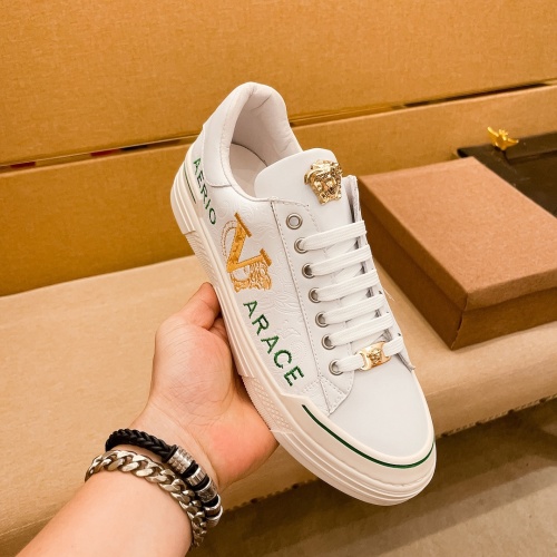 Replica Versace Casual Shoes For Men #1049597 $76.00 USD for Wholesale