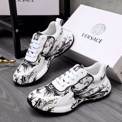 Versace Casual Shoes For Men #1049648 $100.00 USD, Wholesale Replica Versace Casual Shoes