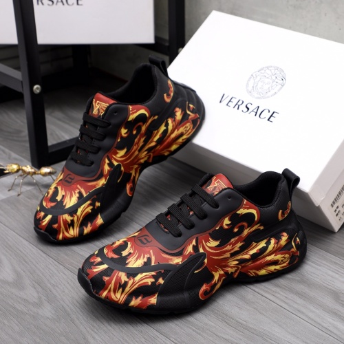 Versace Casual Shoes For Men #1049652 $100.00 USD, Wholesale Replica Versace Casual Shoes