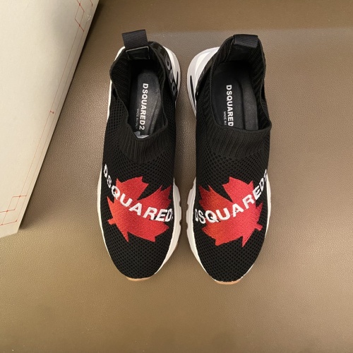 Replica Dsquared Casual Shoes For Men #1049714 $82.00 USD for Wholesale