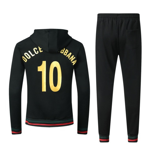 Replica Dolce & Gabbana D&G Tracksuits Long Sleeved For Men #1049773 $68.00 USD for Wholesale