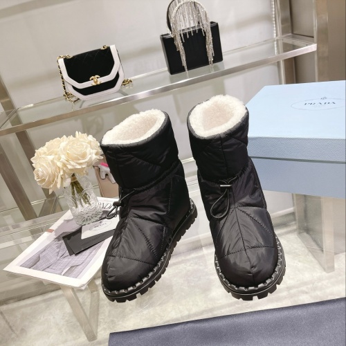 Replica Prada Boots For Women #1049849 $115.00 USD for Wholesale