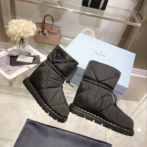 Replica Prada Boots For Women #1049849 $115.00 USD for Wholesale